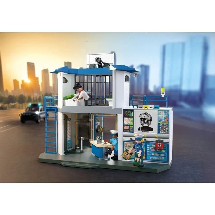 Playmobil PL71874 Comisaría con sala de investigación, Policías, City Action, 129 piezas, para niños de 4+ años 1 Playmobil PL71874 Comisaría con sala de investigación, Policías, City Action, 129 piezas, para niños de 4+ años 1