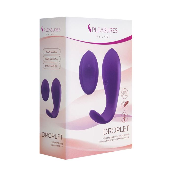 Huevo Vibrador S Pleasures Lila 2 Huevo Vibrador S Pleasures Lila 2