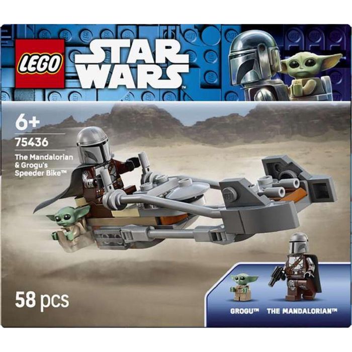 Lego Star Wars Moto Speeder del Mandaloriano y Grogu 3