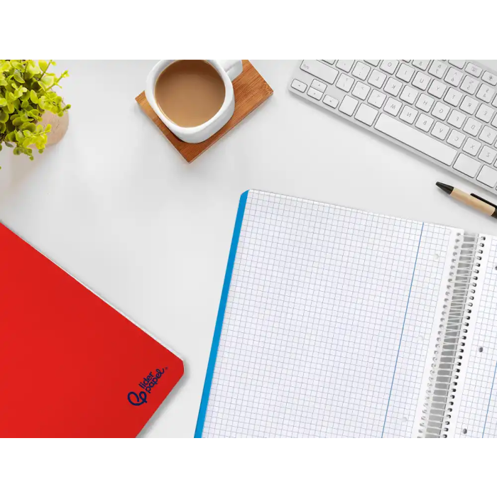 Liderpapel Cuaderno Espiral A4 Micro Smart Tapa Blanda 80 Hojas 75gr Cuadro 5mm Doble Margen Colores 8 Liderpapel Cuaderno Espiral A4 Micro Smart Tapa Blanda 80 Hojas 75gr Cuadro 5mm Doble Margen Colores 8