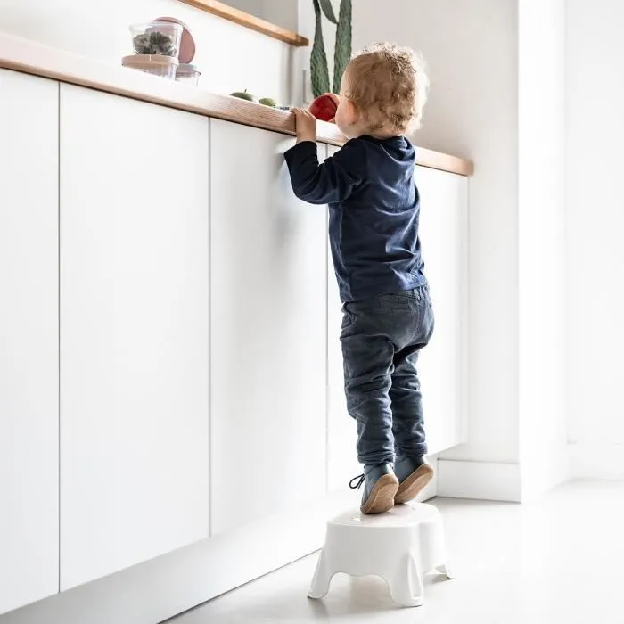 Thermobaby Reposapiés Babystep - Rosa polvo 1