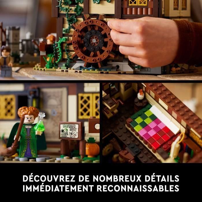 LEGO Ideas Hocus Pocus Disney: La Mansión de las Hermanas Sanderson 21341 - Set de construcción - Un regalo de Halloween para adultos 4 LEGO Ideas Hocus Pocus Disney: La Mansión de las Hermanas Sanderson 21341 - Set de construcción - Un regalo de Halloween para adultos 4
