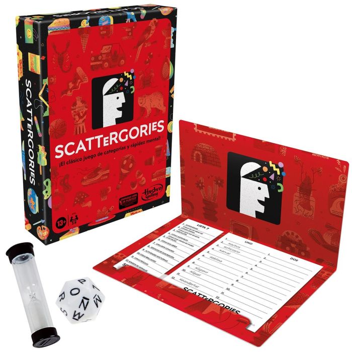 Hasbro Games F6795 Scattergories Refresh Juego de Mesa Idioma Español para +14 años
