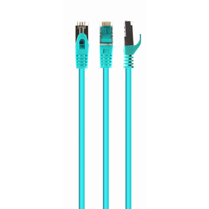 GEMBIRD PP6A-LSZHCU-G-1M Cable de Red Verde Cat6a S/FTP (S-STP) de 1 Metro con Conectores RJ-45