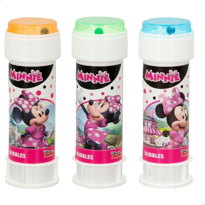 Juego de Pompas de Jabón Minnie Mouse 3,8 x 11,5 x 3,8 cm (24 Unidades) 2