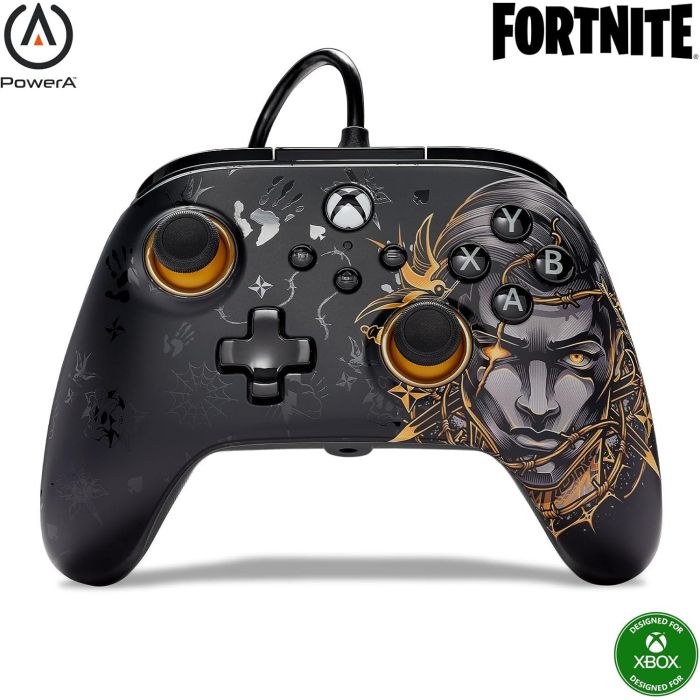 Power A Mando con Cable Advantage para Xbox Series X/S y PC, Botones Asignables, Cable USB-C 3m, XBGP0238-01