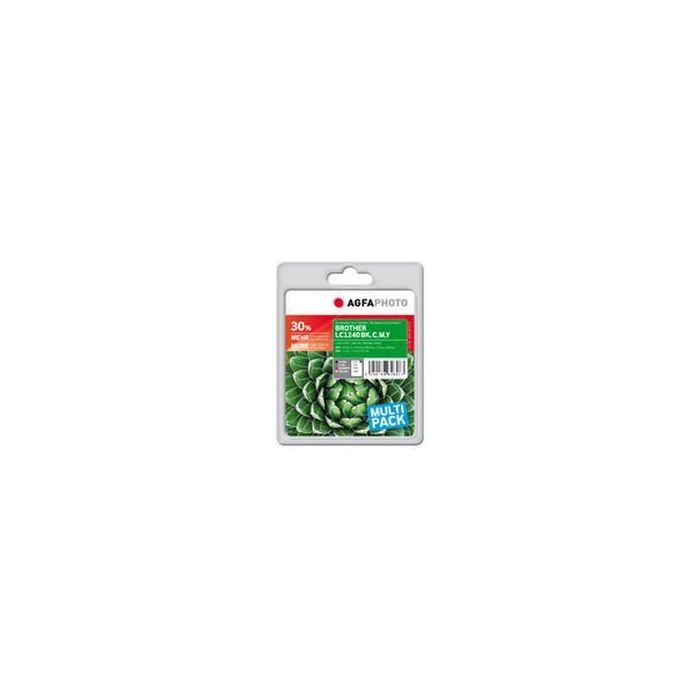 AgfaPhoto LC-1240 Value-Pack, BK,C,M,Y, Pages 3166, 46ml AgfaPhoto LC-1240 Value-Pack, BK,C,M,Y, Pages 3166, 46ml