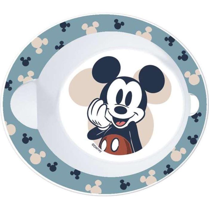 Stor Set Micro Toddler 2 pzs Mickey Mouse Full of Smiles (cuenco y cuchara) a partir de 1 año 1