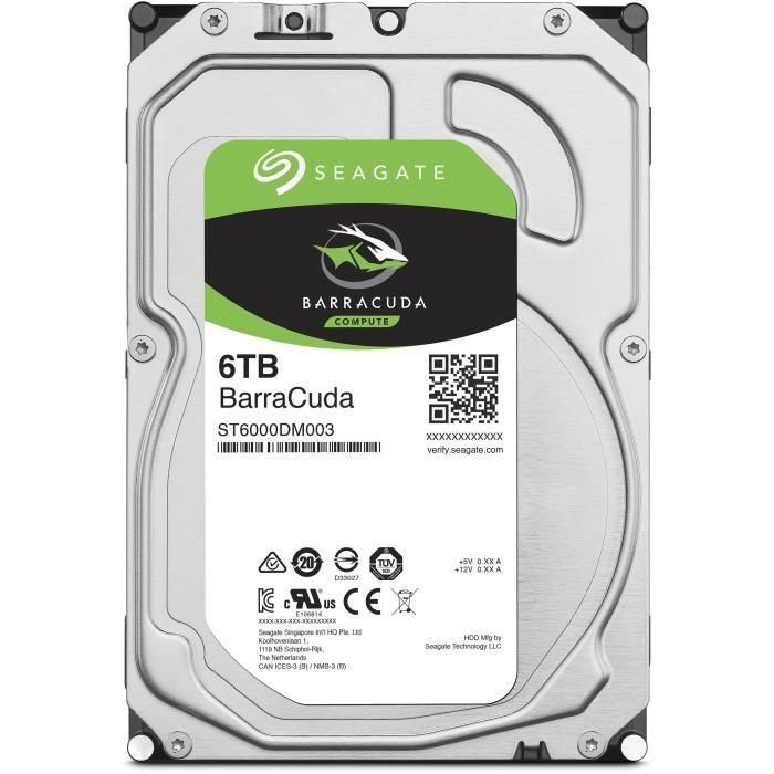 Disco Duro Seagate ST6000DM003 6 TB 3,5" HDD 6 TB 6 TB SSD 3,5" 3 Disco Duro Seagate ST6000DM003 6 TB 3,5" HDD 6 TB 6 TB SSD 3,5" 3