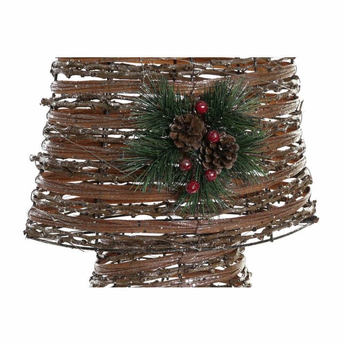 Arbol Navidad Alpina DKD Home Decor Natural Cobrizo 18 x 100 x 32 cm 1