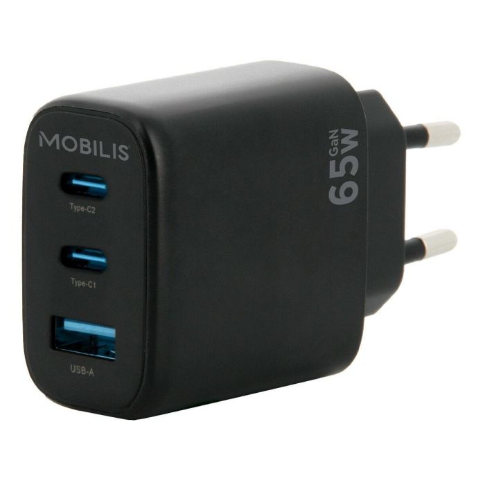 Cargador portátil Mobilis 001364 Negro Cargador portátil Mobilis 001364 Negro