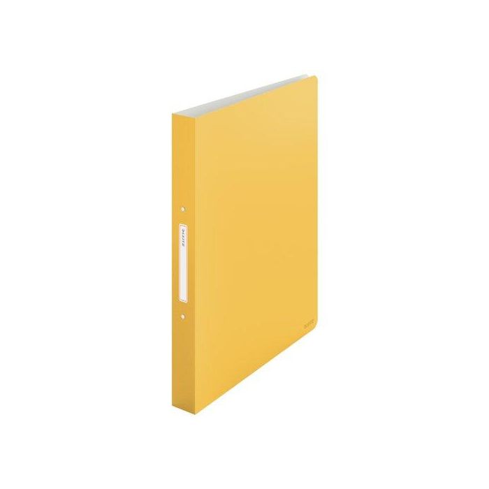 Leitz 42380019 Carpeta 2 Anillas Active Cosy Amarillo, A4, Polipropileno (PP)