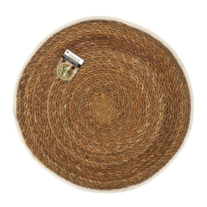 Salvamantel Seagrass Red Ribete 45 cm - Privilege (36 Unidades) 1 Salvamantel Seagrass Red Ribete 45 cm - Privilege (36 Unidades) 1