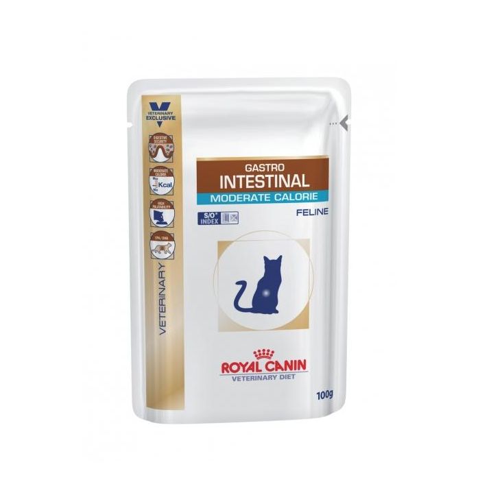 Royal Vet Feline Intestinal Moder Calorie Pouch Caja 12x85 gr Royal Vet Feline Intestinal Moder Calorie Pouch Caja 12x85 gr