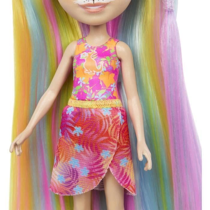 Enchantimals-Muñeca de pelo-Muñeca y estatuilla de animales HTJ70 4 Enchantimals-Muñeca de pelo-Muñeca y estatuilla de animales HTJ70 4