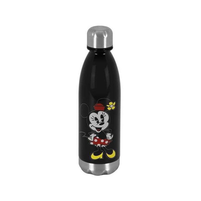 Karactermania Botella Minnie Tritan Face 27x7x7 cm Tritán Libre de BPA Cierre Rosca 700ml