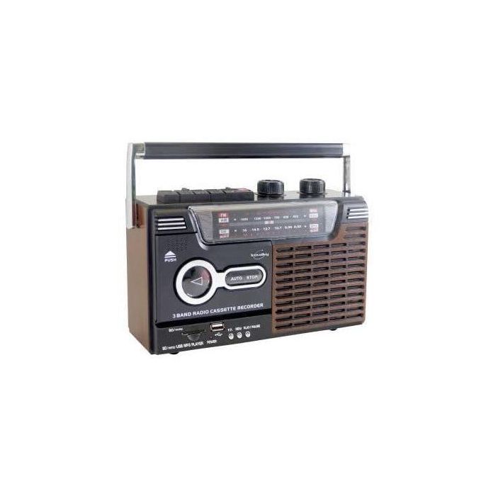 Inovalley RK10N Reproductor y Grabador de Cassette con Radio AM/FM 0 Inovalley RK10N Reproductor y Grabador de Cassette con Radio AM/FM 0