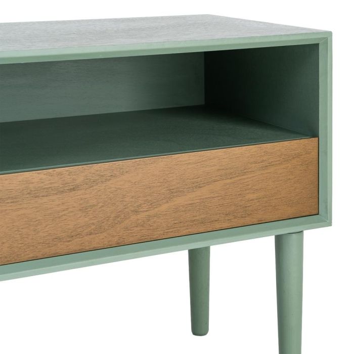 Mesita Verde Dm Dormitorio 50 X 35 X 50 cm