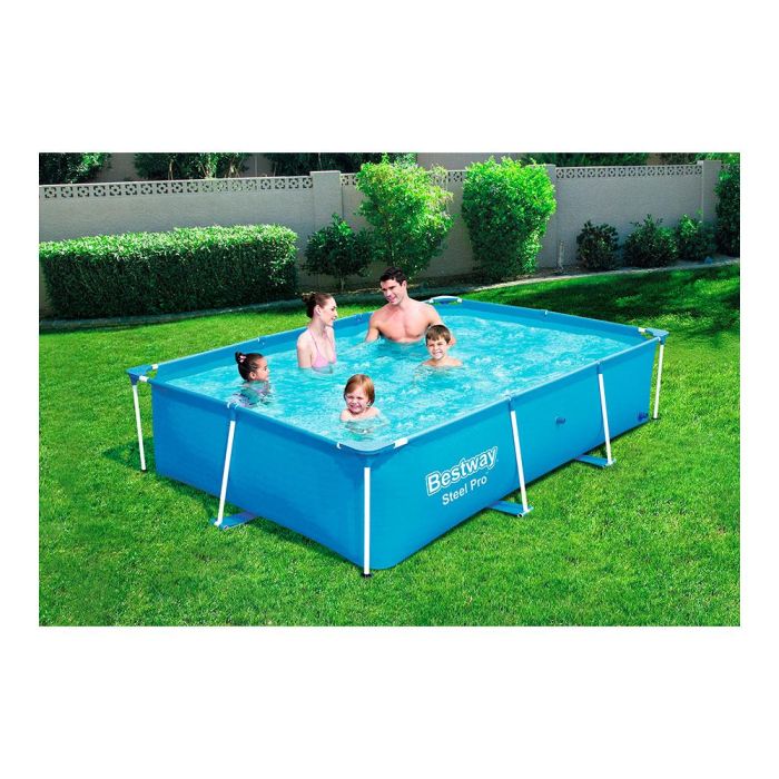 Piscina pool frame 259x170x61cm pvc bestway 56403b 1