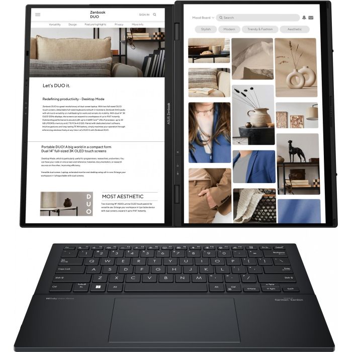 ASUS Zenbook Duo Ultra 5 125H 16 512 UX8406MA-QL114W W11H 3 ASUS Zenbook Duo Ultra 5 125H 16 512 UX8406MA-QL114W W11H 3