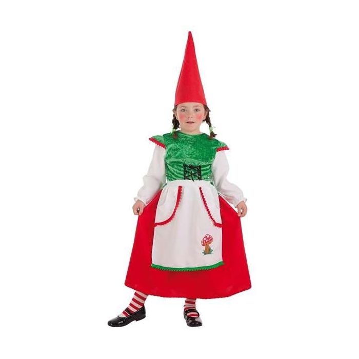 Disfraz infantil gnoma talla 2 (5-7 años)