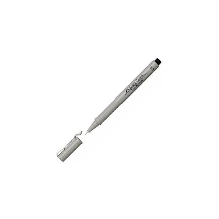 Faber Castell Rotulador Calibrado Ecco Pigment 0,2 mm Negro (10 Uds) Tinta Permanente para Dibujar e Ilustrar (10 Unidades)