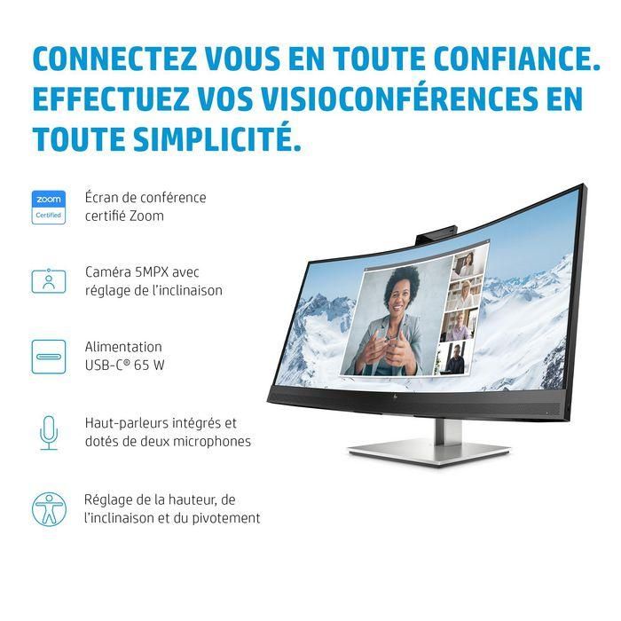 HP E34m G4 WQHD Curved USB-C Conferencing Monitor 10 HP E34m G4 WQHD Curved USB-C Conferencing Monitor 10