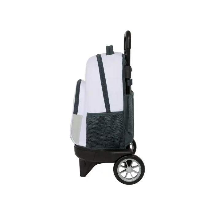 Safta Mochila con Ruedas Compact Evolutiva Real Madrid Equipación 25-26 33L 2