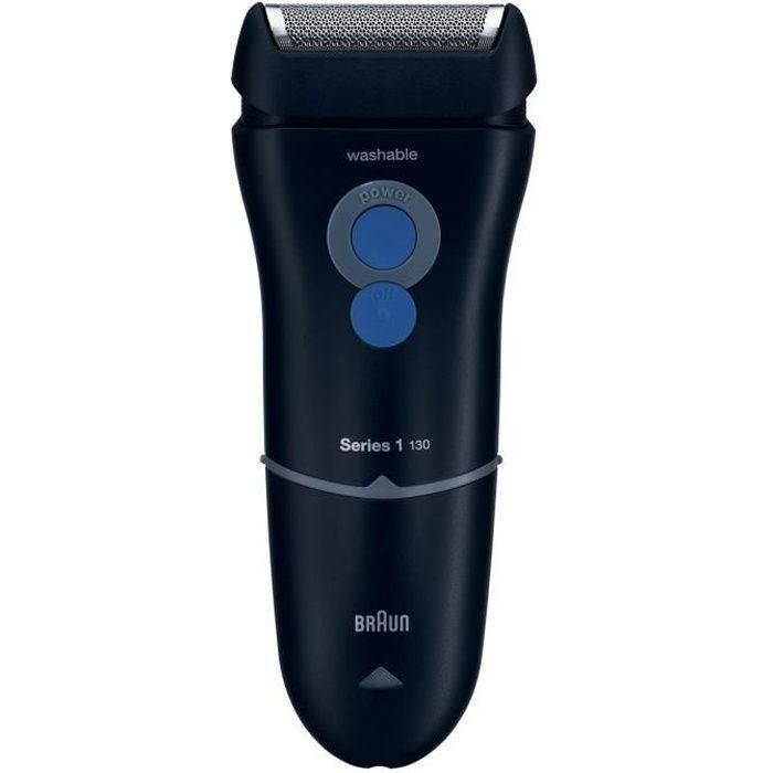 Braun 130s-1 Afeitadora Eléctrica Series 1 Smart Foil Lavable, Cabezal de Precisión Estrecho, Cortapelo Largo