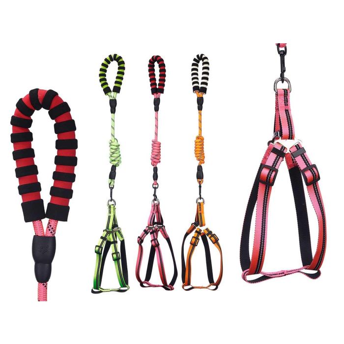 Correa Mascota 1,2 M Arnes Reflectante Surtidos Mascow 13X90CM (12 Unidades) Correa Mascota 1,2 M Arnes Reflectante Surtidos Mascow 13X90CM (12 Unidades)