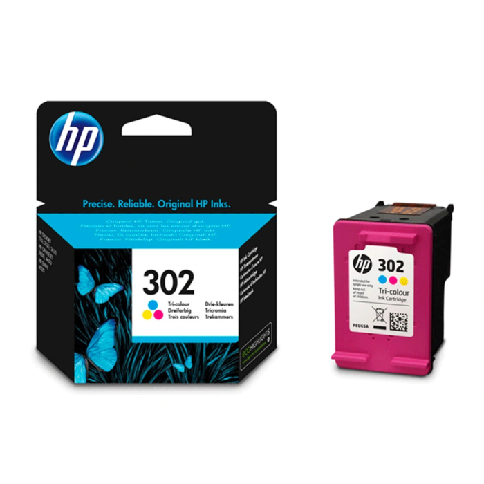 HP Cartucho Tinta Tricolor Officejet Nº 302 3 HP Cartucho Tinta Tricolor Officejet Nº 302 3