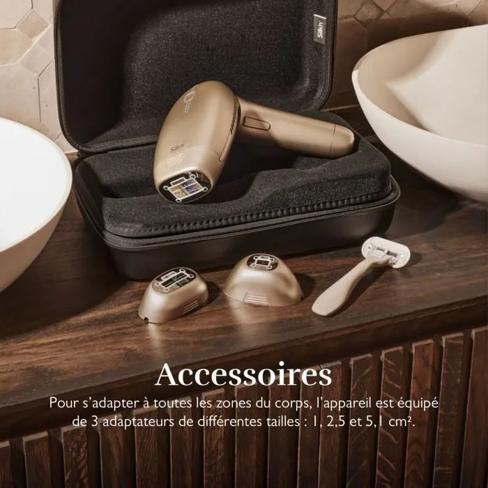 Silk'N Depiladora de Luz Pulsada SIL1726740879774, Doble Lámpara con Cabezal Giratorio, 600.000 Destellos, 3 Zonas de Depilación 4 Silk'N Depiladora de Luz Pulsada SIL1726740879774, Doble Lámpara con Cabezal Giratorio, 600.000 Destellos, 3 Zonas de Depilación 4