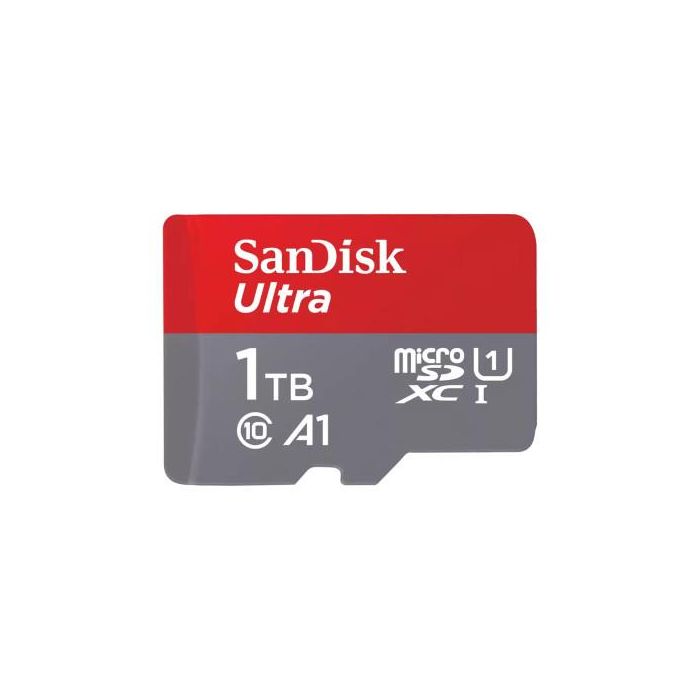 Sandisk Tarjeta microSDXC Ultra 1TB Clase 10 UHS-I 150MB/s con Adaptador SD