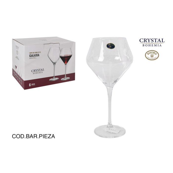 Bohemia Set de 6 Copas de Vino 610cc Colección Galaxia (4 Cajas) 0 Bohemia Set de 6 Copas de Vino 610cc Colección Galaxia (4 Cajas) 0