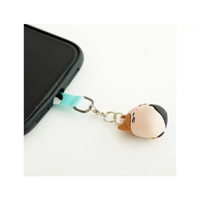 Wondee Charm Squishmallows Cam the Cat para Móvil - Colgante Decorativo Universal para Fundas, 100 x 20 x 58 mm