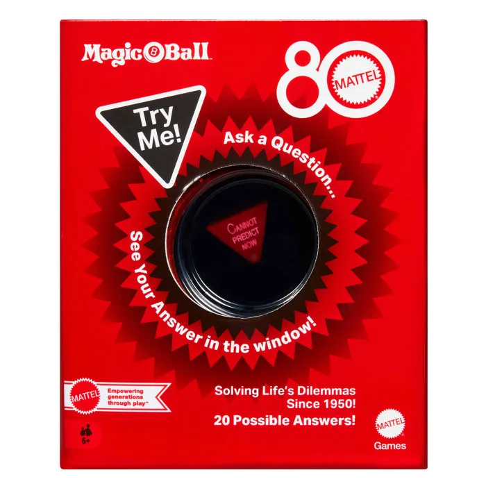 Mattel Bola 8 Mágica Edición 80 Aniversario JKT20 5