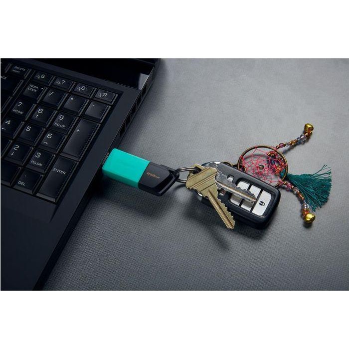 Kingston DataTraveler Exodia M 256GB USB 3.2 Gen 1 (Negro + Teal) para portátil y PC 11