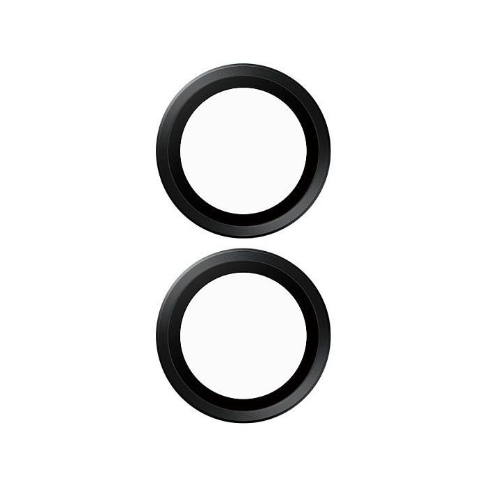 PanzerGlass Protector de Lente de Cámara Cerámico PanzerGlass Hoops para iPhone 16 y iPhone 16 Plus, Resistente a Rayones y Golpes, Aplicación en Seco, Negro 3