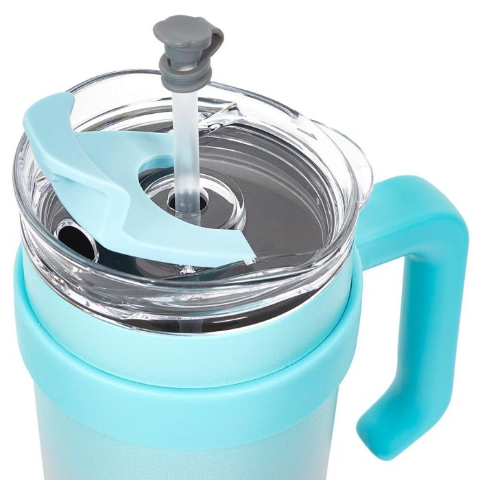 Cook Concept Mug Térmico 1,2 L Miami Bouteille Acero Inoxidable Asa para Bebidas Frías y Calientes 5
