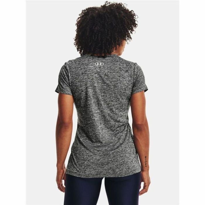 Camiseta de Manga Corta Mujer Under Armour Tech Twist Gris XS 2 Camiseta de Manga Corta Mujer Under Armour Tech Twist Gris XS 2