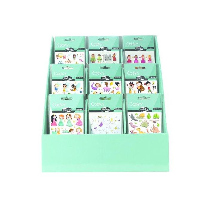 Stickers Maildor Cooky Magia Expositor De 90