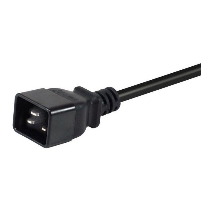 Equip Netzkabel Anschl. C20 -> C19 3.00m schwarz 1 Equip Netzkabel Anschl. C20 -> C19 3.00m schwarz 1