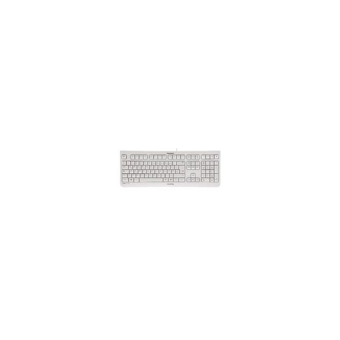 Cherry Teclado KC 1000 Silencioso USB Blanco JK-0800ES-0 - Teclas Suaves, Resistente, 10M Pulsaciones Cherry Teclado KC 1000 Silencioso USB Blanco JK-0800ES-0 - Teclas Suaves, Resistente, 10M Pulsaciones