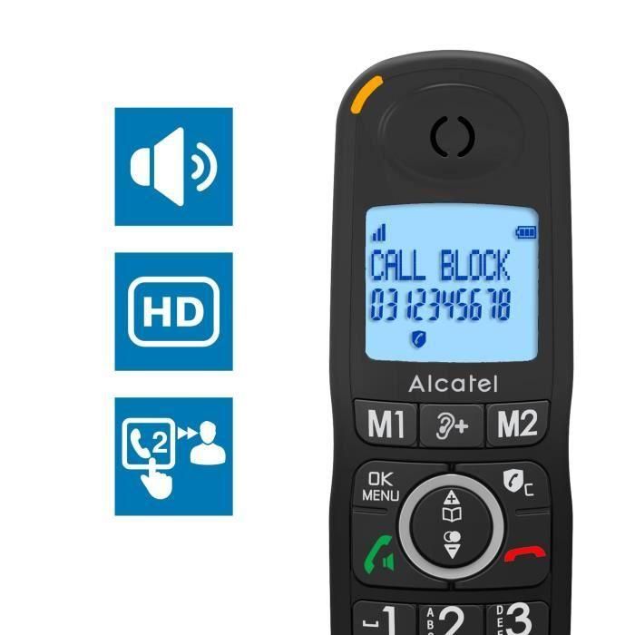 ALCATEL - XL 595 B solo negro 1 ALCATEL - XL 595 B solo negro 1