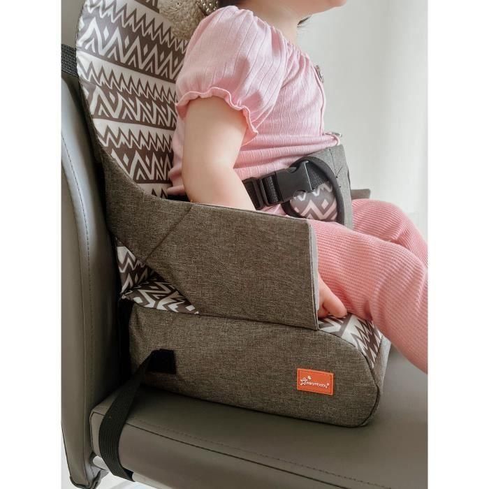 Silla elevadora para niños - DREAMBABY - ON-THE-GO - Portátil con compartimentos portaobjetos - Ligera, compacta y fácil de transportar