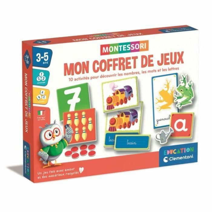 Clementoni CLE8005125528028 Mi caja de juegos Montessori Clementoni CLE8005125528028 Mi caja de juegos Montessori