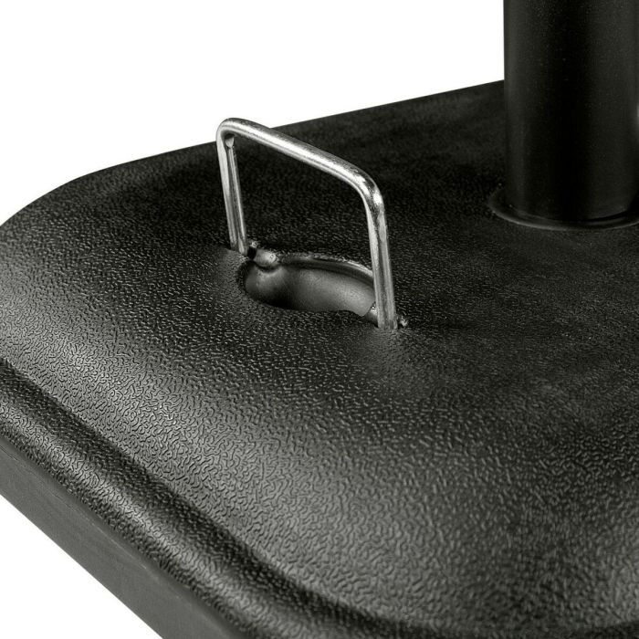 Base para Sombrilla Aktive Negro 100 % polietileno 48 x 34 x 48 cm 2 Base para Sombrilla Aktive Negro 100 % polietileno 48 x 34 x 48 cm 2