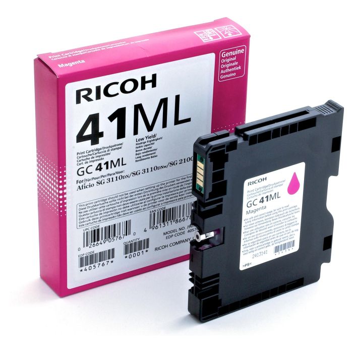 RICOH SG2100N/3110DN/3110DNW/3120B GC-41Ml Cartucho Magenta
