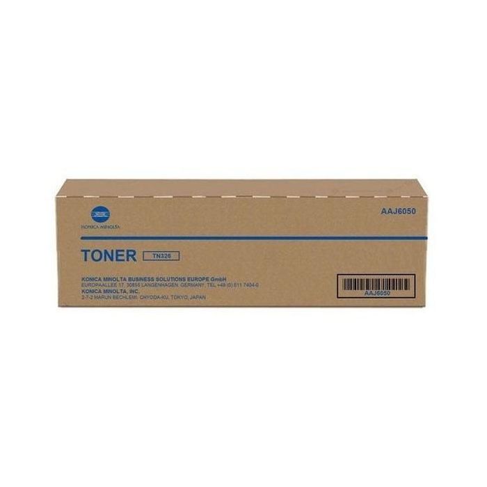 Konica-Minolta Toner Negro Bizhub 308E, 368 Tn-326K