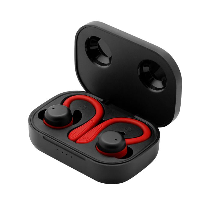 Auriculares Bluetooth Deportivos Phoenix SPARTAN Rojo 0 Auriculares Bluetooth Deportivos Phoenix SPARTAN Rojo 0